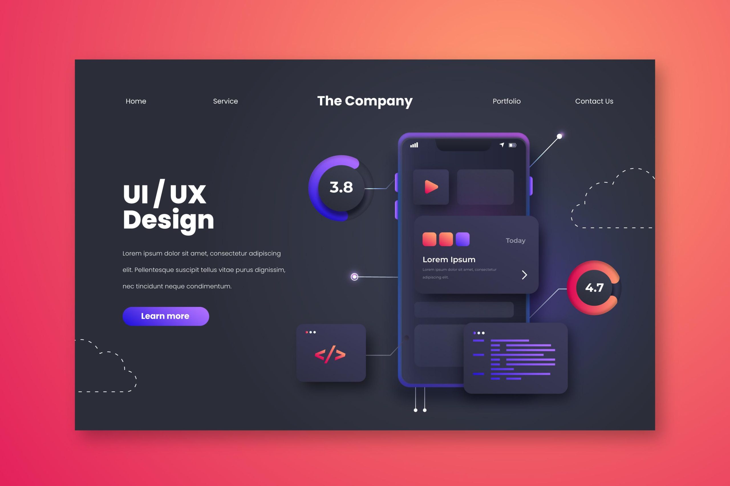Website UI | UX & Prototyping
